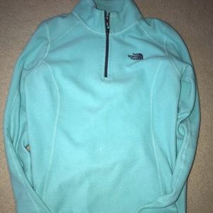 North face quarter zip!!